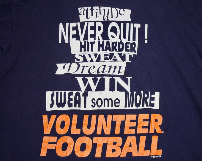 XL * vtg 90s Tennessee Vols t shirt * volunteers * 9.151