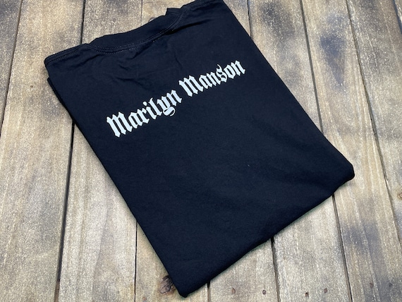 XL * Vintage Marilyn Manson Got Violence T Shirt * Concert Tour - Etsy