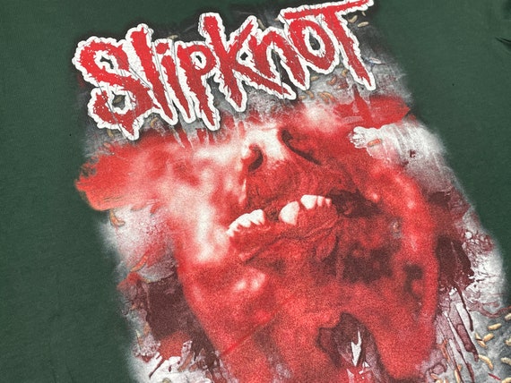 M/L * vintage 2002 Slipknot long sleeve t shirt *… - image 3