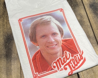 S * vintage 70s 1977 Mel Tillis heart healer MCA Records promo t shirt * classic country 34.196