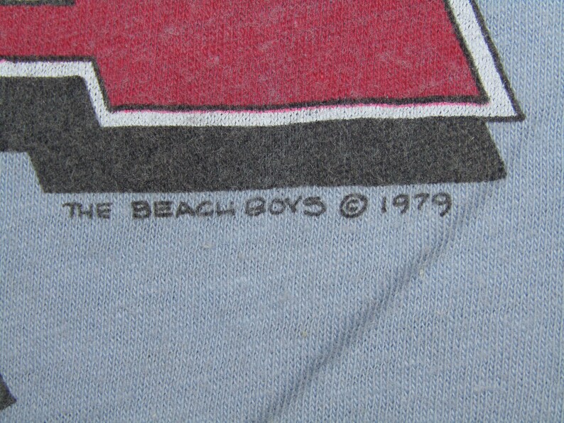 S Vtg 70s 1979 the Beach Boys Tour T Shirt LA Light Album - Etsy