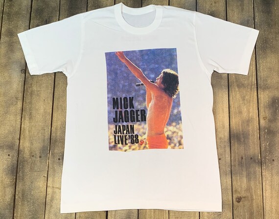 デッドストック】ミック・ジャガー ツアーTシャツ 80s