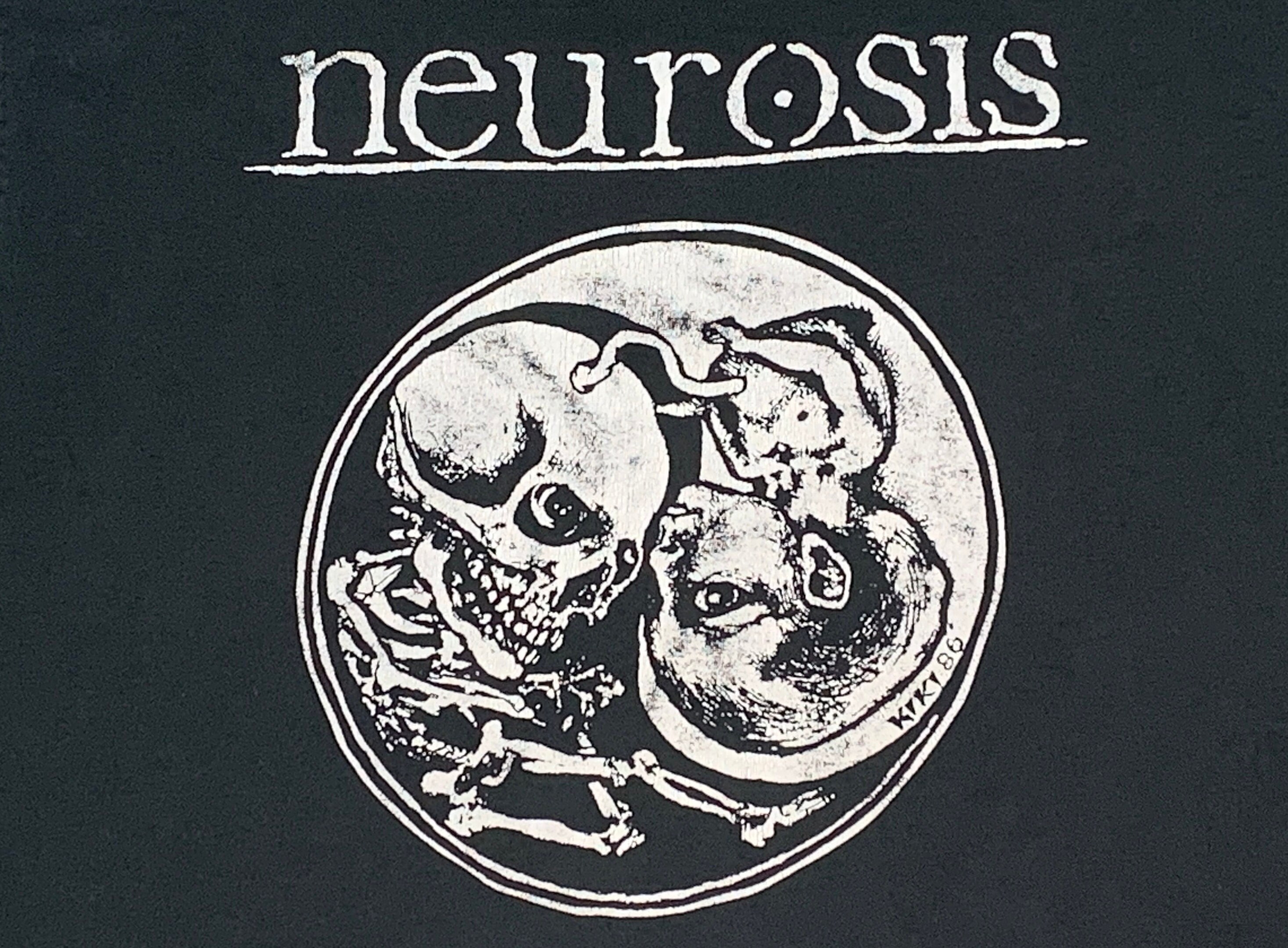 XL * vtg late 80s / early 90s Neurosis t shirt * punk metal doom