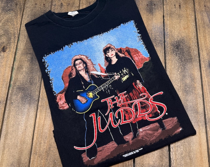 L vintage 1991 The Judds farewell tour t shirt *  wynonna naomi vtg 90s concert country music