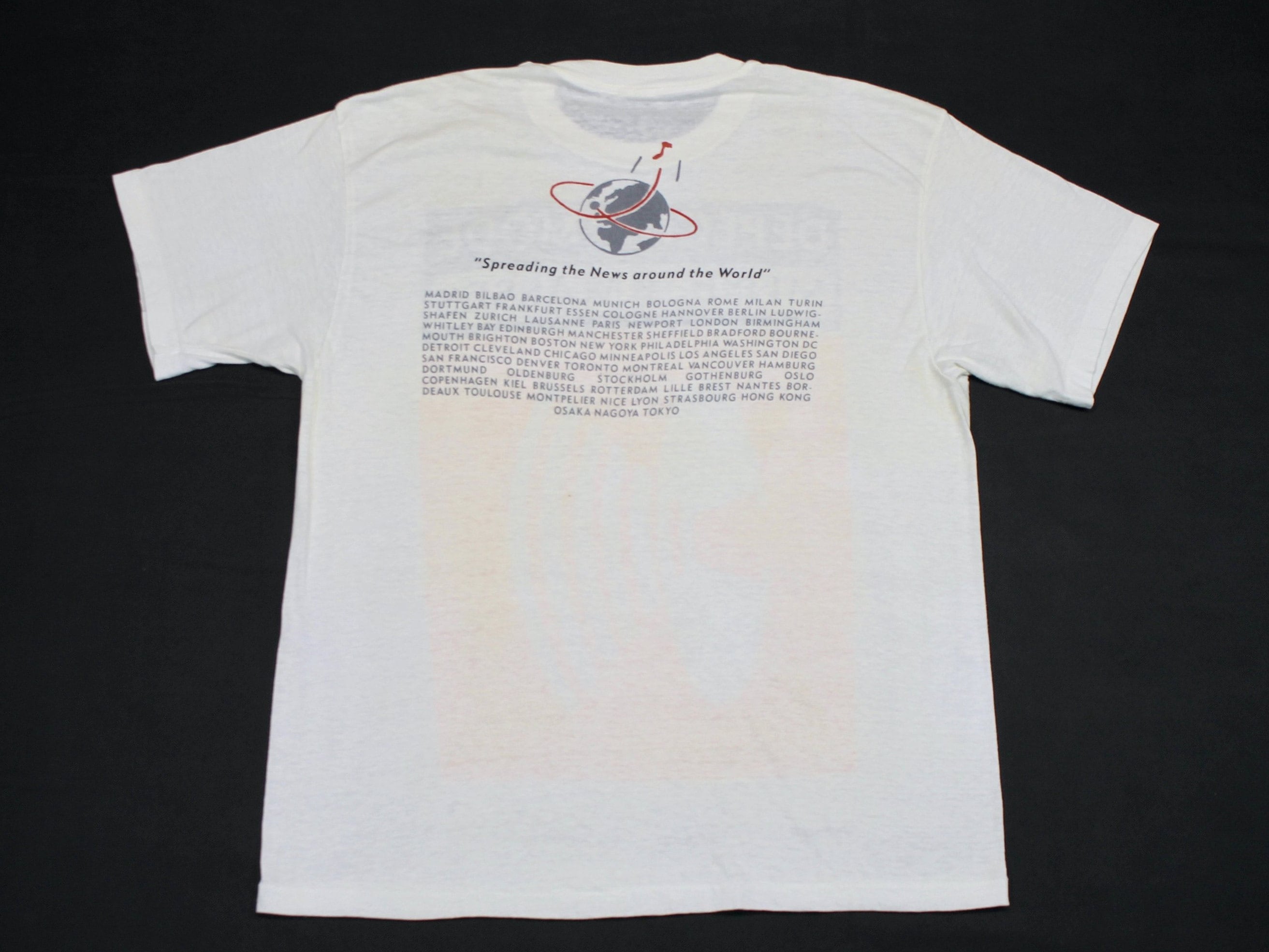 depeche mode t shirt music for the masses