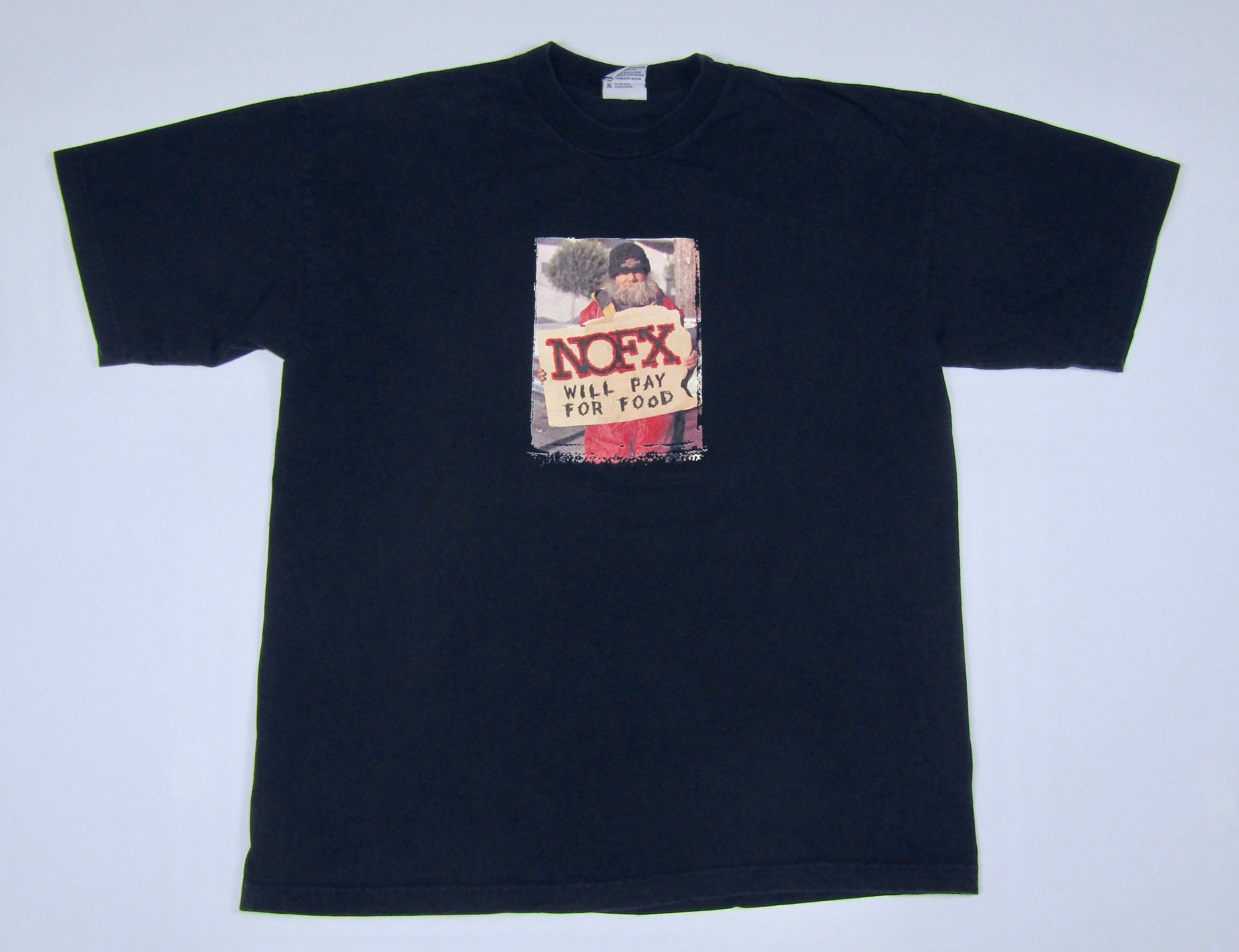 XL * vtg 90s 1996 NOFX hobophobic t shirt * heavy petting zoo punk 