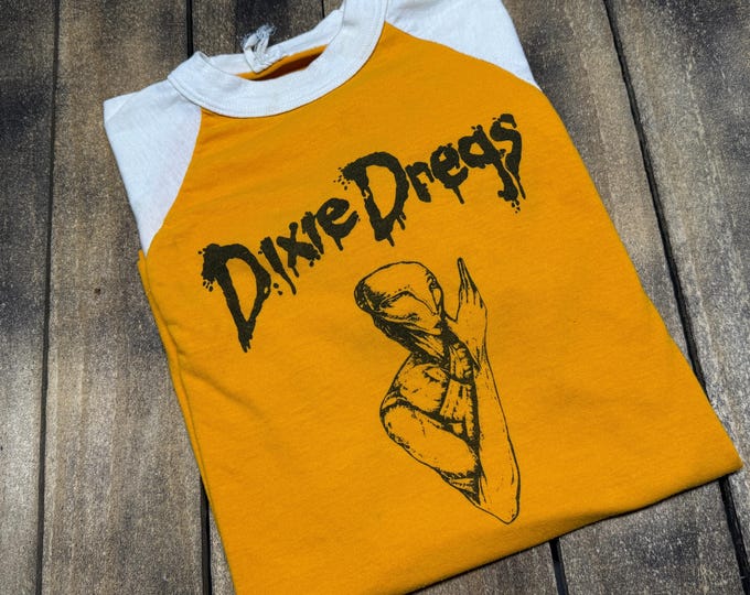 S vintage 1980 Dixie Dregs tour t shirt * of the earth jazz rock