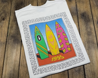 XL vintage 1995 The Fillmore San Francisco concert venue t shirt * tour 90s band