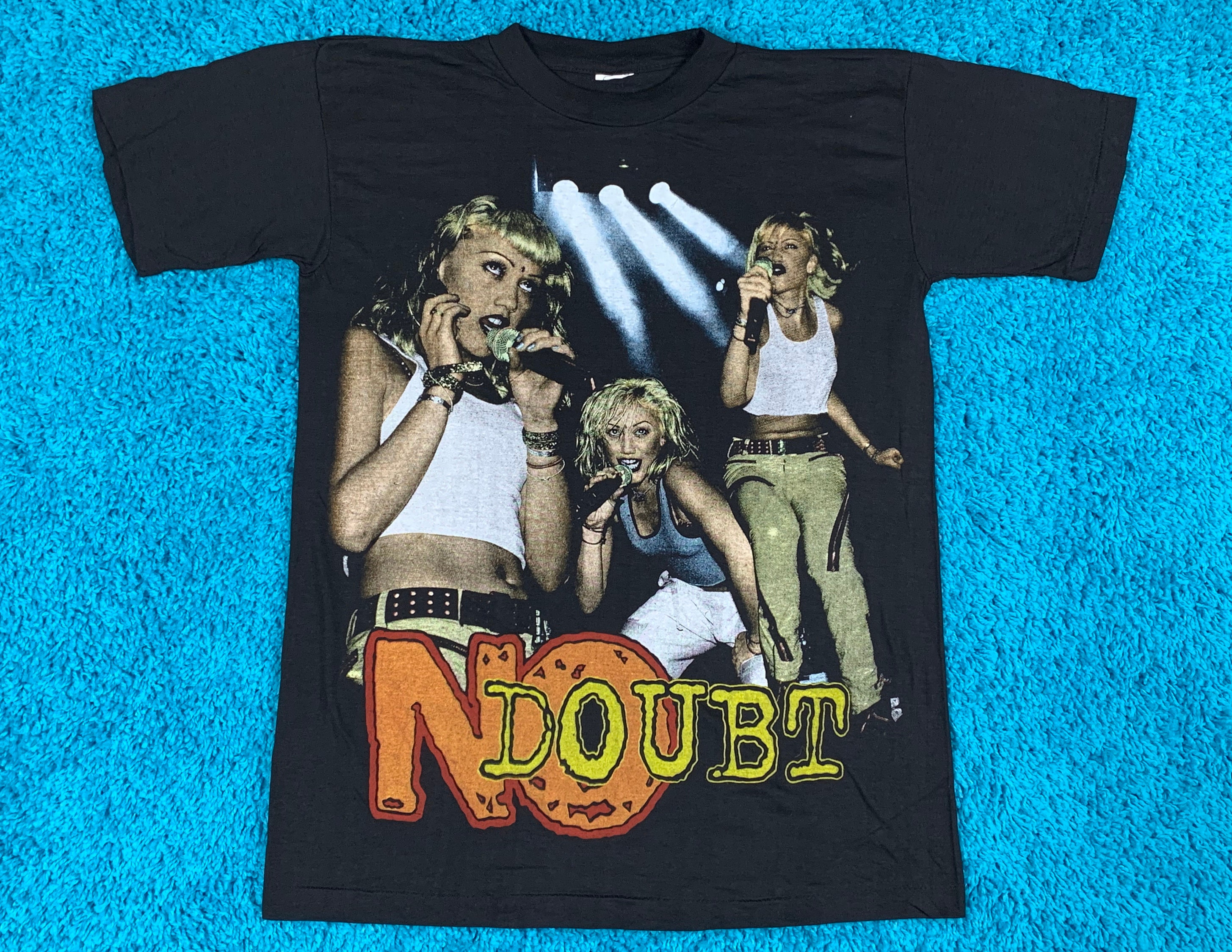 L * nos vtg 90s No Doubt bootleg rap tee t shirt * tour gwen L * nos vtg 90s No Doubt bootleg rap tee t shirt * tour gwen