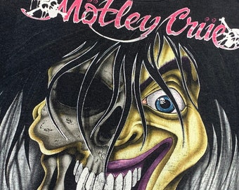 M * thin vtg 1990 Motley Crue dr feelgood tour t shirt * 47.169 glam metal 80s sleaze rock concert