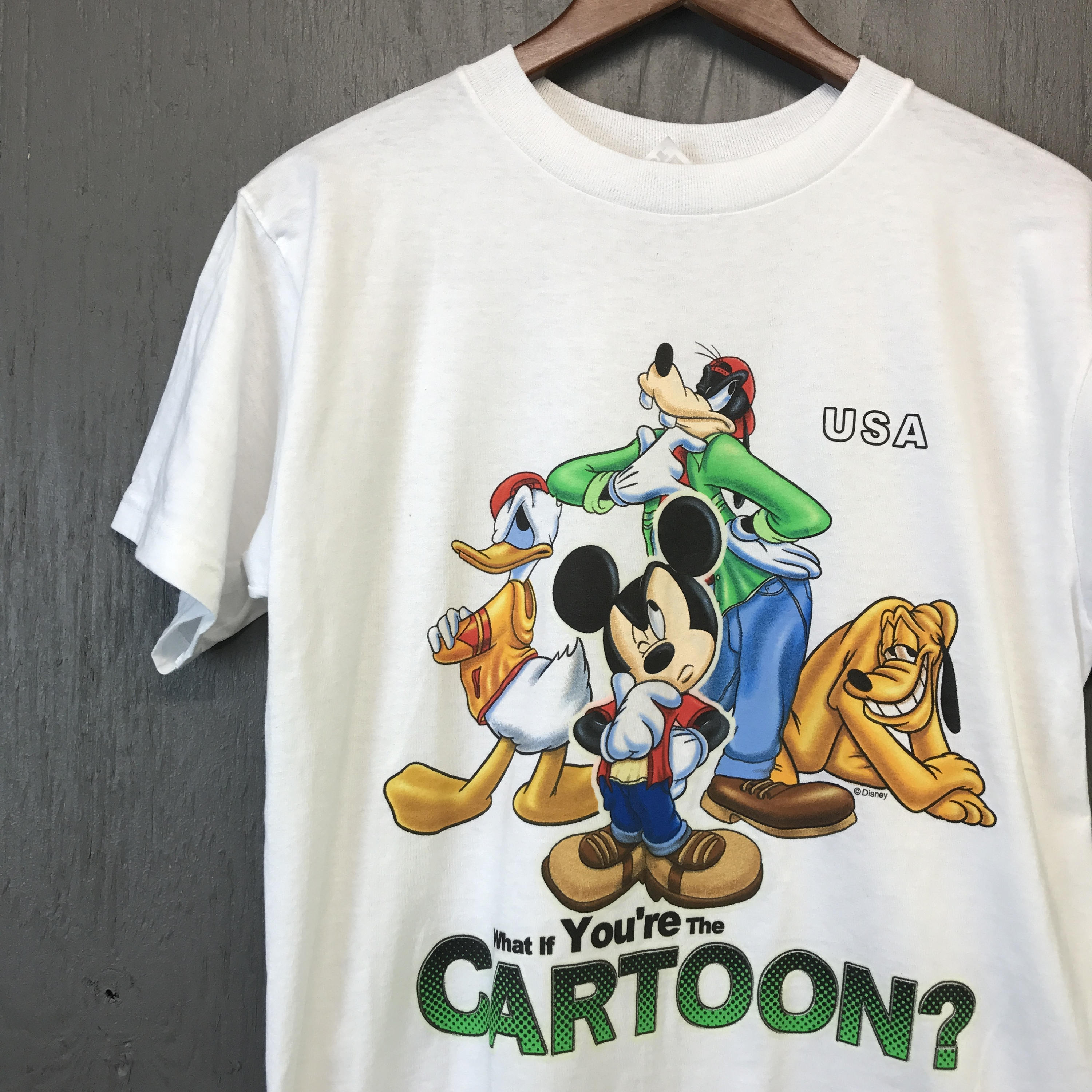 90's Disney GOOFY ポケットTシャツ USA製レア-eastgate.mk