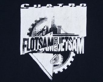 XL * vintage 90s 1992 Flotsam and Jetsam cuatro t shirt * 1.137