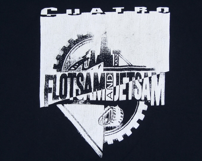 XL * vtg 90s 1992 Flotsam and Jetsam cuatro t shirt * 1.137