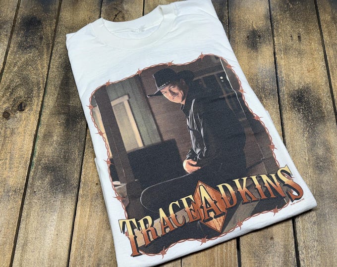 XL vintage 1997 Trace Adkins tour t shirt * concert country music