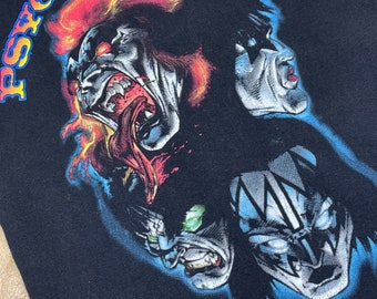 未使用品 KISS PSYCO CIRCUS Tシャツ M 1998 90s Amazon.co.jp: 1998 90s KISS キス Psycho Circus Tee サイコ
