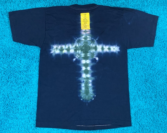 M * nos vtg 90s tie dye t shirt * single stitch * 48.152