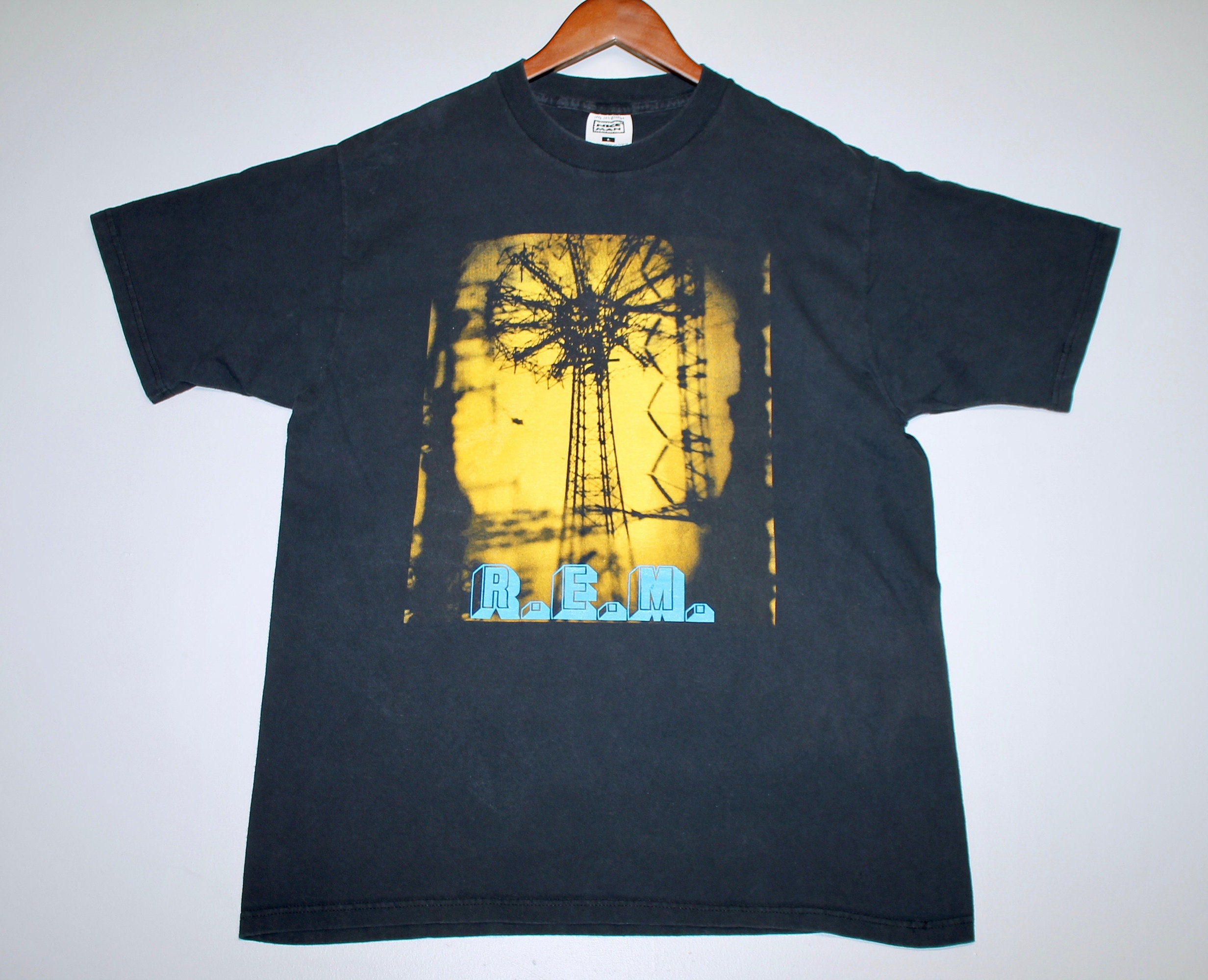 L * vtg 90s 1995 R.E.M. monster tour t shirt * 108.13 rem