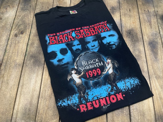 XL vintage 1999 Black Sabbath Pantera tour t shir… - image 2