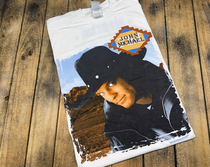 XL * vintage 1994 John Michael Montgomery tour t shirt * country music vtg 90s