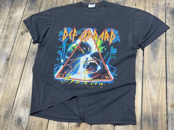 Vintage DEF LEPPARD EURO プリントロゴTシャツ Vintage DEF LEPPARD EURO プリントロゴTシャツ
