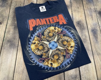 Pantera reinventing the steel 2000 vintage tour t shirt L * 77.132