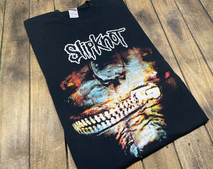 XL * vintage 2004 Slipknot tour t shirt * nu metal mall goth subliminal verses y2k 79.140