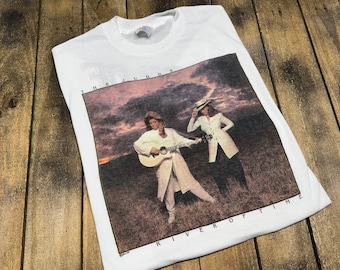 L vintage 1989 The Judds tour t shirt * river of time wynonna naomi vtg 80s concert country music large