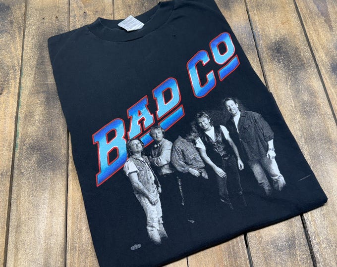 XL vintage 1995 Bad Company tour t shirt * band classic rock 90s