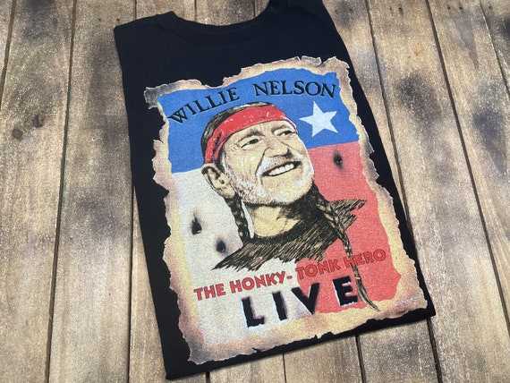 XXL * vintage Willie Nelson t shirt * concert tou… - image 1