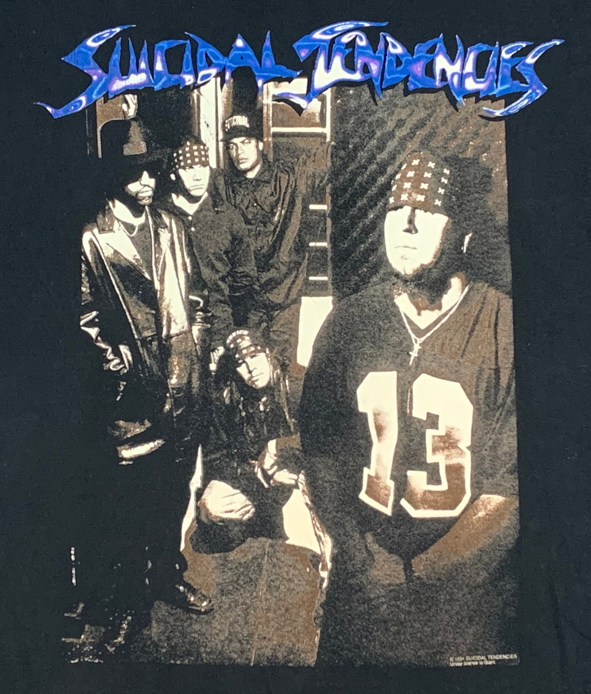 XL * vtg 90s 1994 Suicidal Tendencies for life t shirt * 36.178