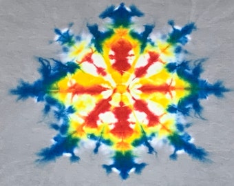 S * nos vtg 90s tie dye t shirt * single stitch * 61.147