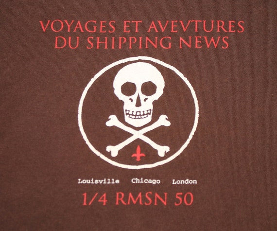 L * vtg 90s Shipping News t shirt * post rock slin