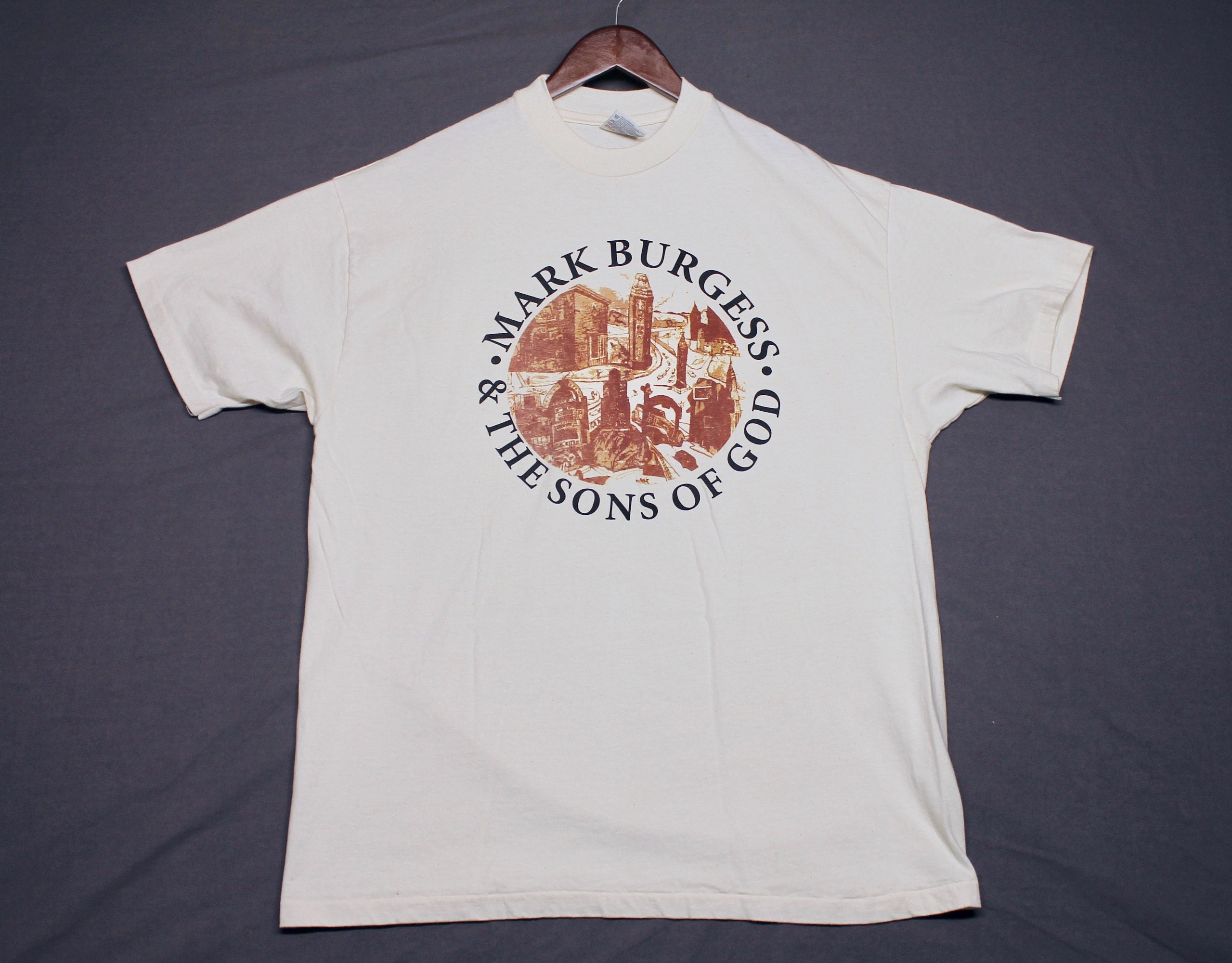 XL * NOS vtg 90s 1993 Mark Burgess & The Sons Of God zima junction tour ...