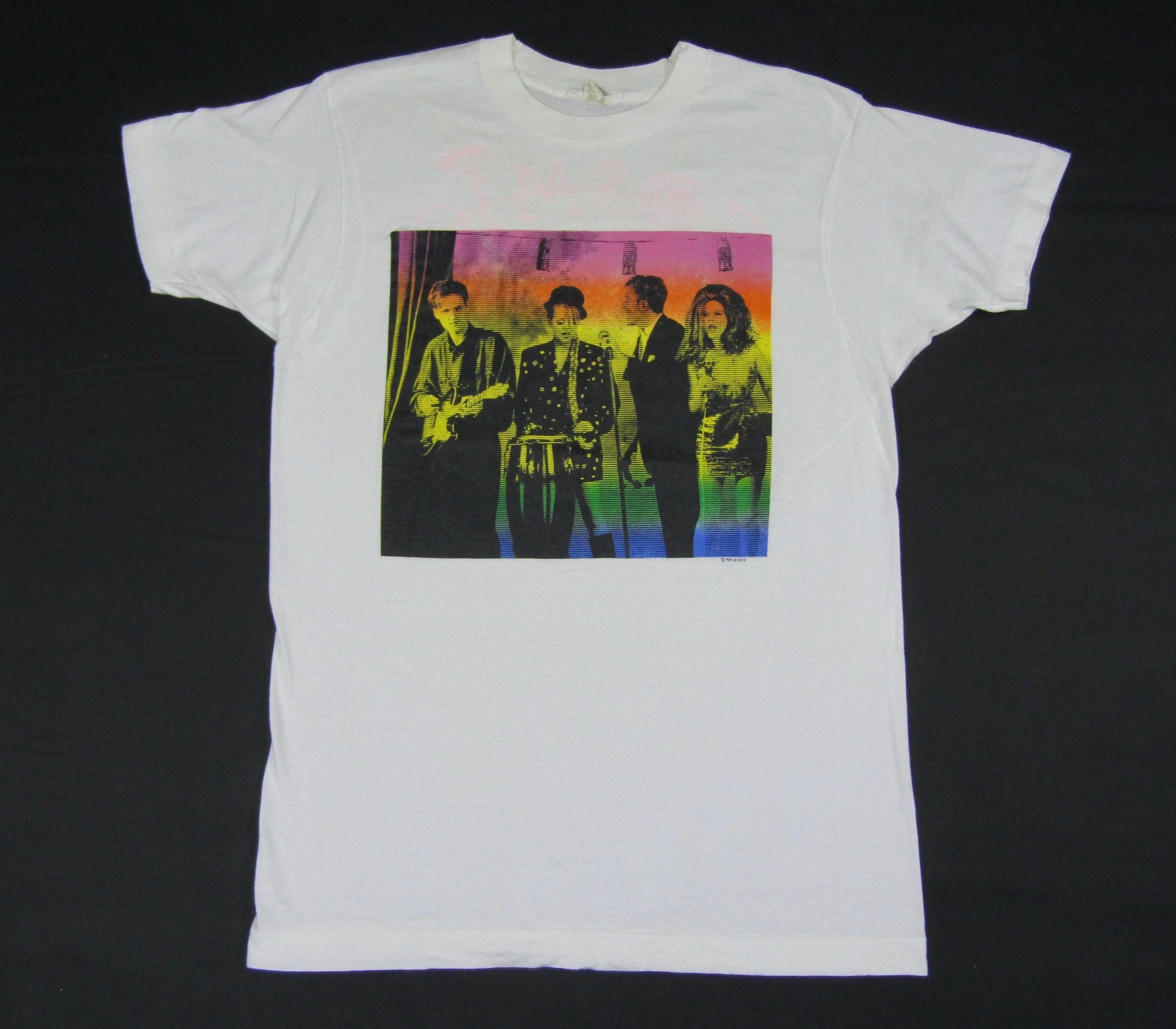 L * vtg 80s 1989 The B-52s cosmic thing tour t shirt * 45.183