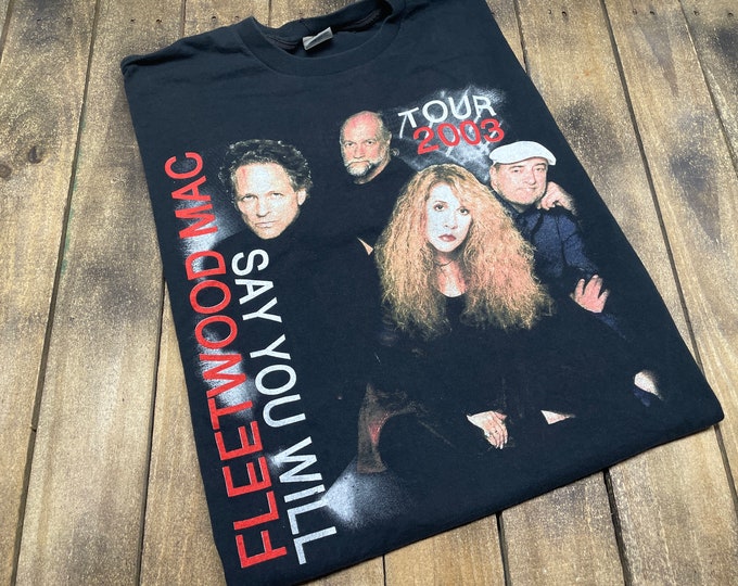 L * Fleetwood Mac 2003 tour t shirt * vintage stevie nicks * 47.187