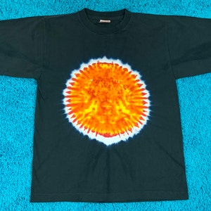 M * vintage 90s tie dye t shirt * single stitch * 61.145