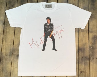 M * nos vtg 80s 1988 Mick Jagger japan tour t shirt * concert rolling stones
