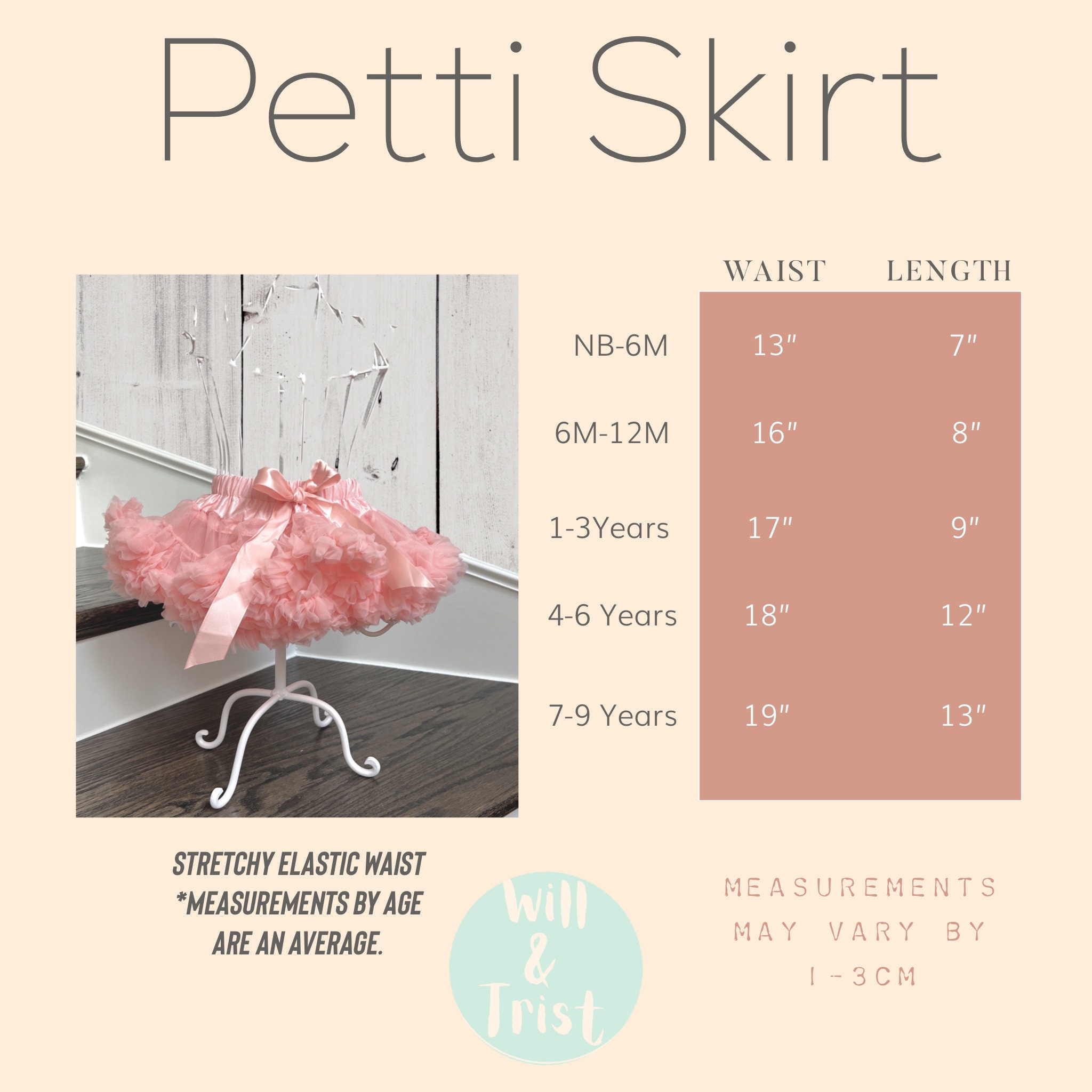 Coral Tulle Baby Skirt: Fluffy Twirl Tutu With Satin Ribbon - Etsy