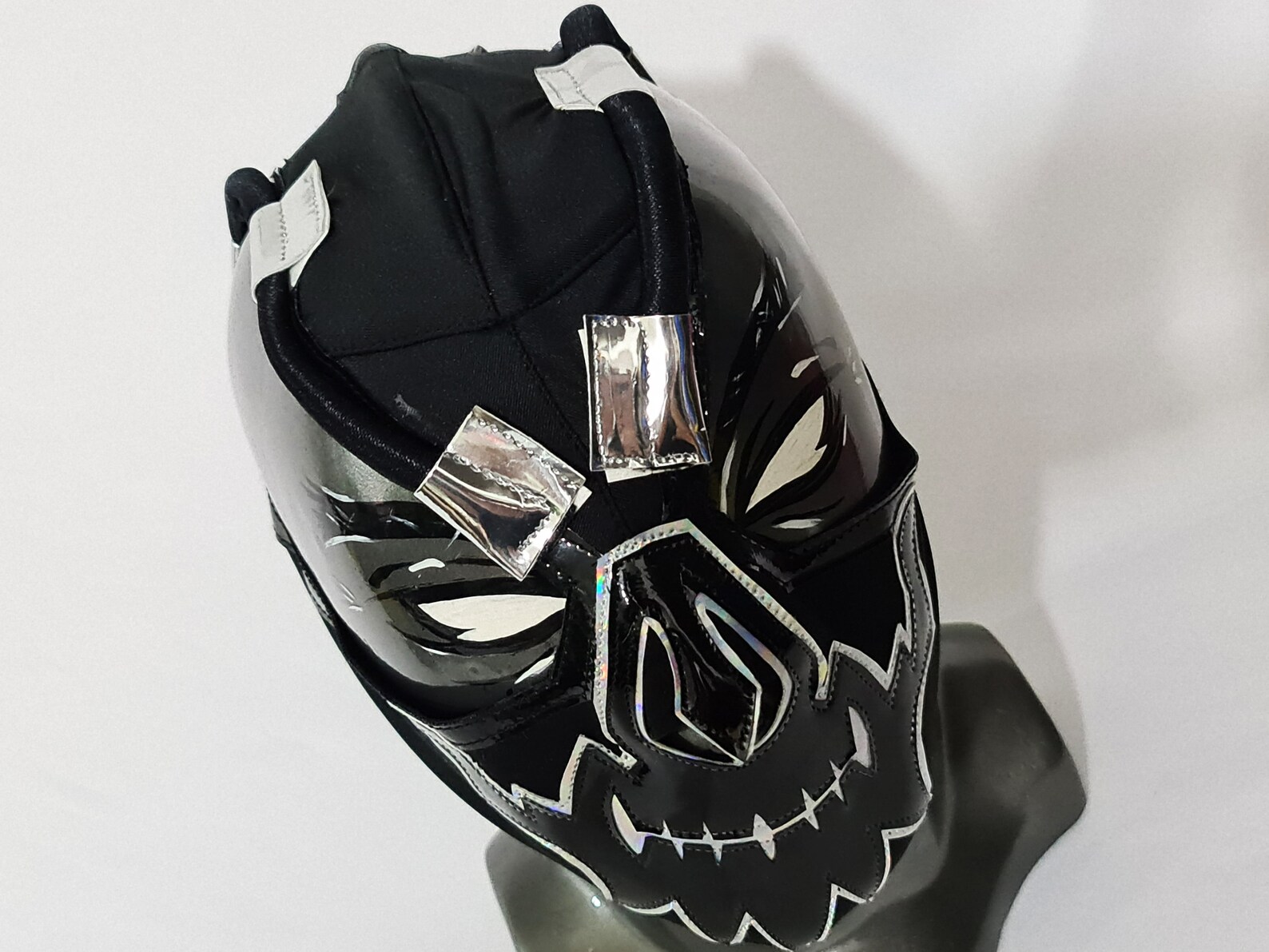 MEPHISTO MASK Wrestling Mask Luchador Costume Wrestler Lucha Etsy