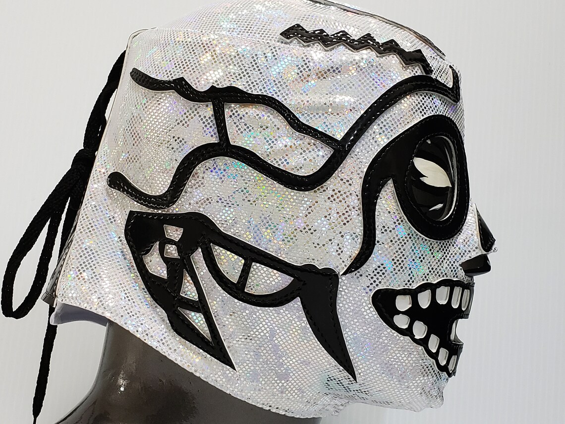SKULL Wrestling Mask Luchador Costume Wrestler Lucha Libre - Etsy