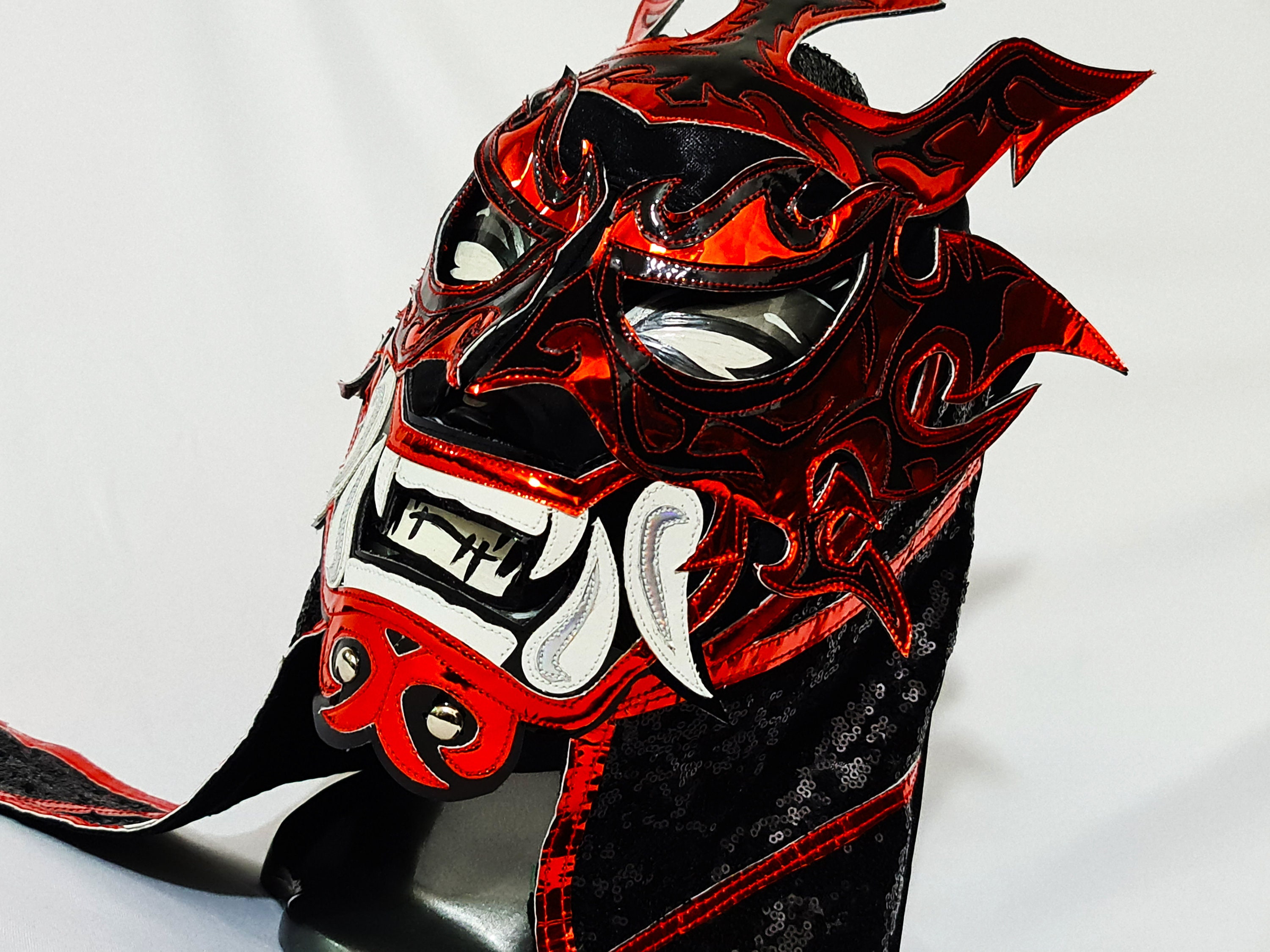SAMURAI MASK máscara de lucha libre luchador traje lucha libre Etsy