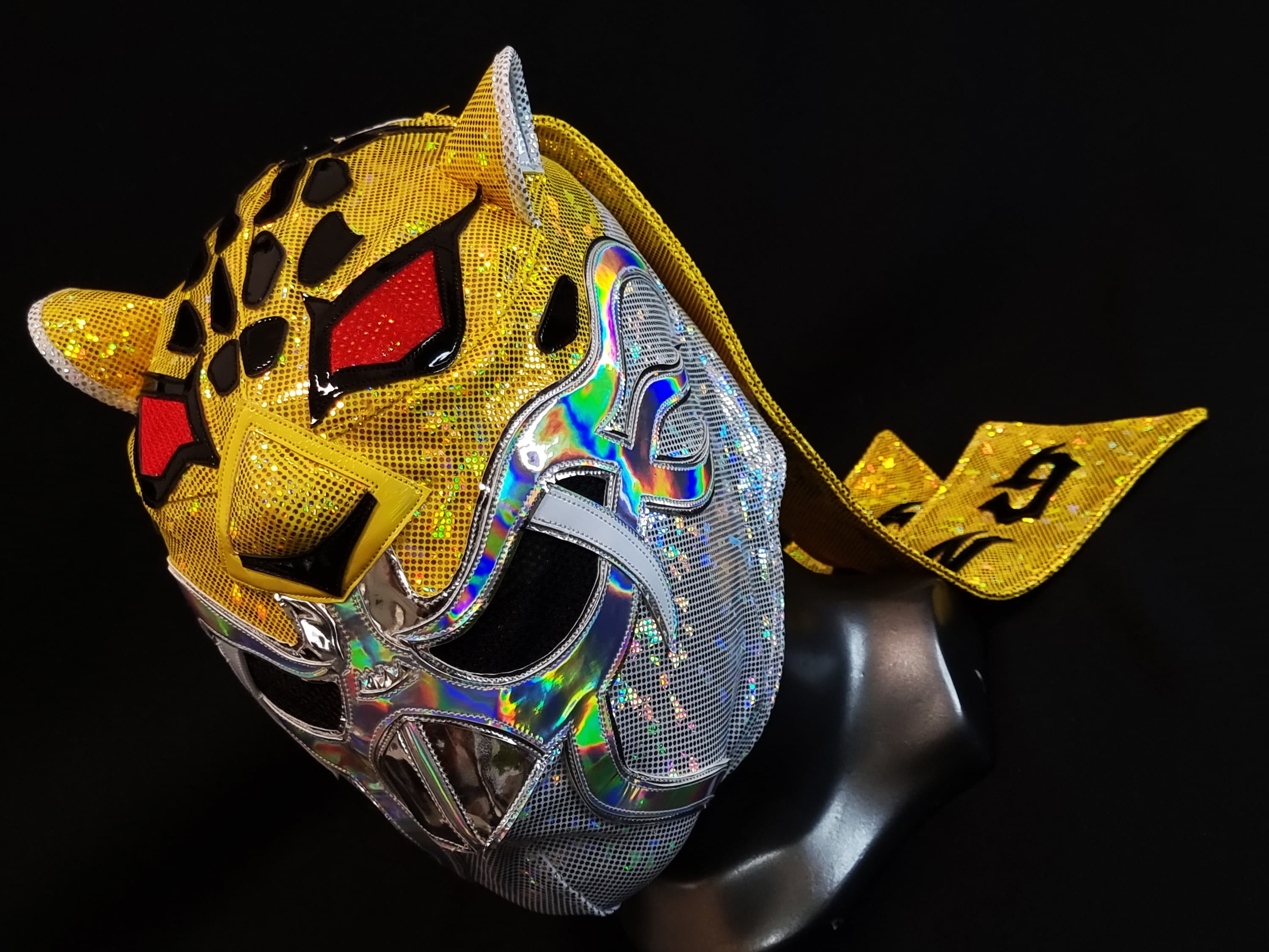 手作りのキングタイガーマスク、レスリングマスク、ルチャドール