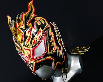 Ultimo Dragon wrestling mask luchador costume wrestler lucha libre mexican mask maske cosplay