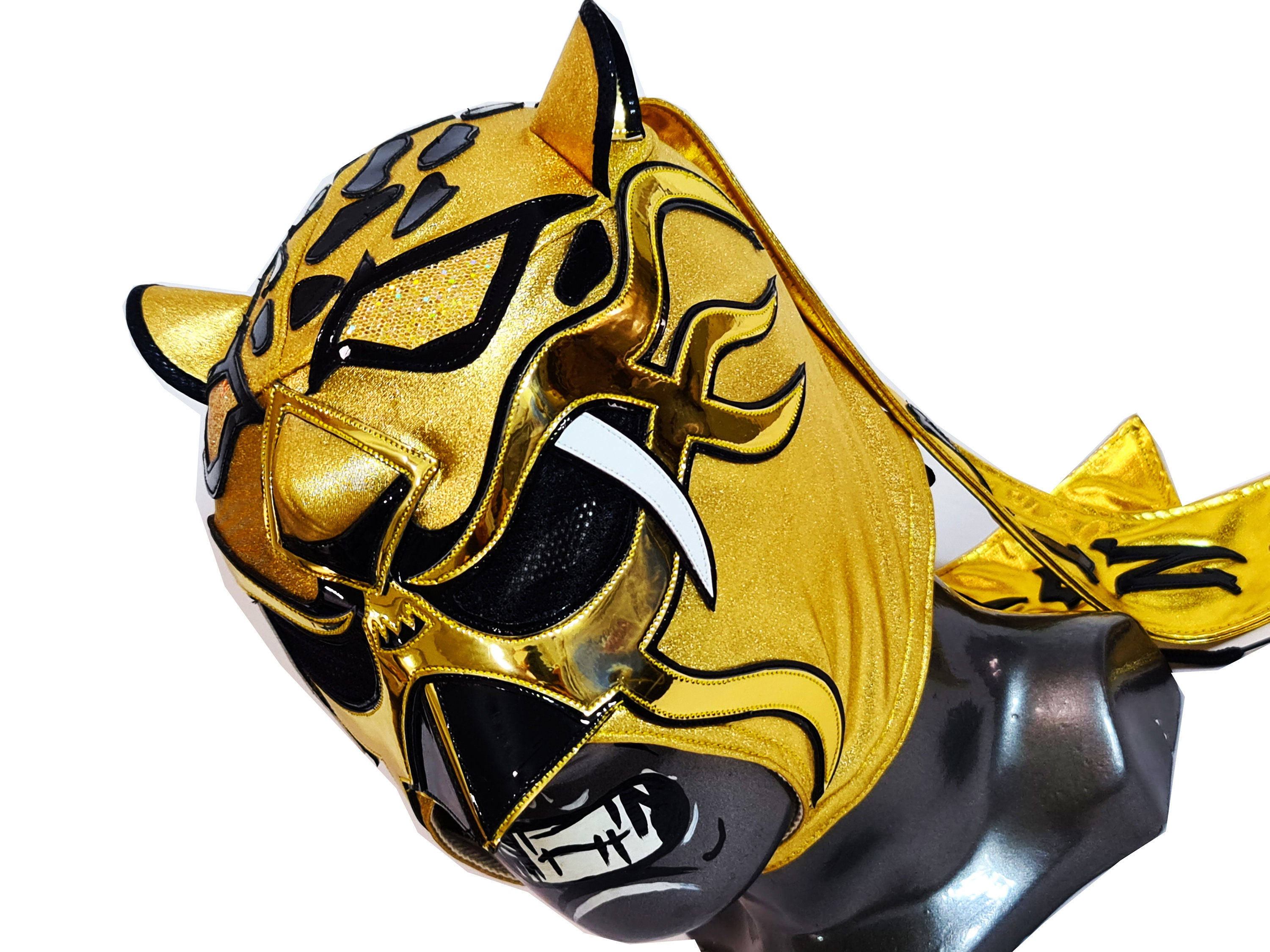 Hand Made KING TIGER MASK Wrestling Mask Luchador Costume