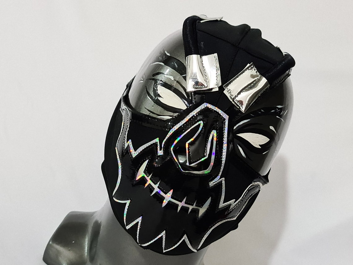 MEPHISTO MASK Wrestling Mask Luchador Costume Wrestler Lucha Etsy