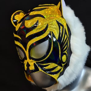 tiger mask wrestling mask luchador costume wrestler lucha libre mexican mask maske cosplay
