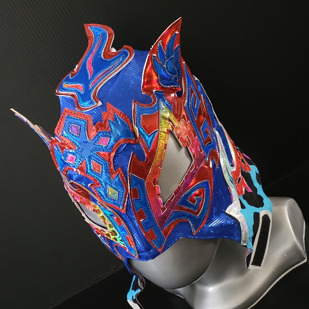Hand Made Fire Bird Mask Wrestling Mask Luchador Costume Wrestler Lucha ...