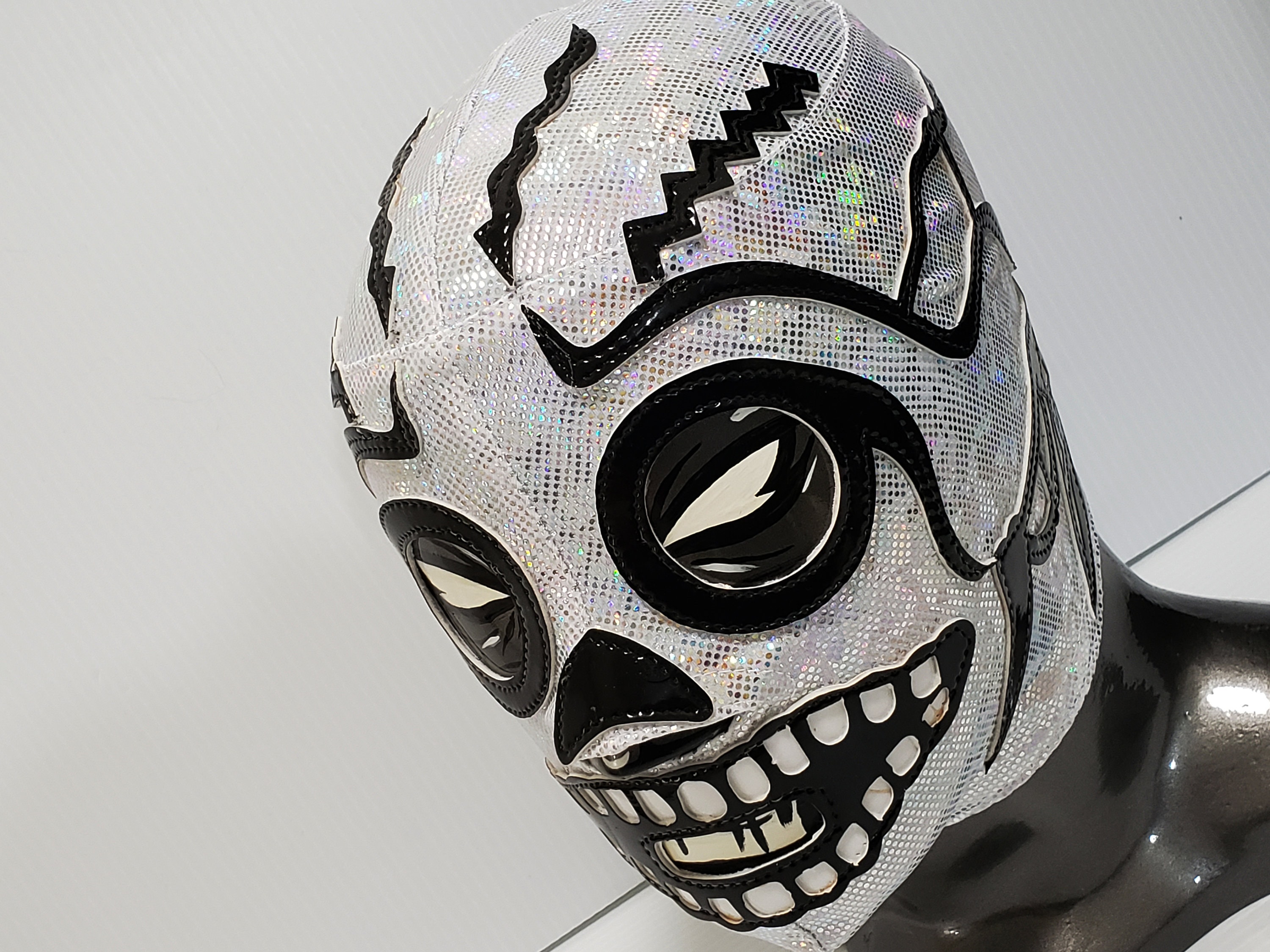 SKULL Wrestling Mask Luchador Costume Wrestler Lucha Libre Etsy
