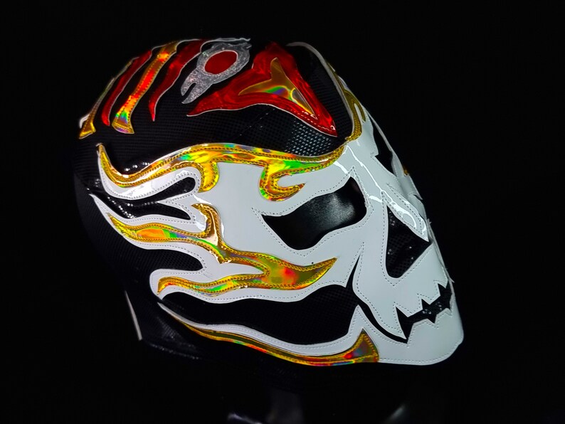 SKULL MASK Wrestling Mask Luchador Costume Wrestler Lucha - Etsy