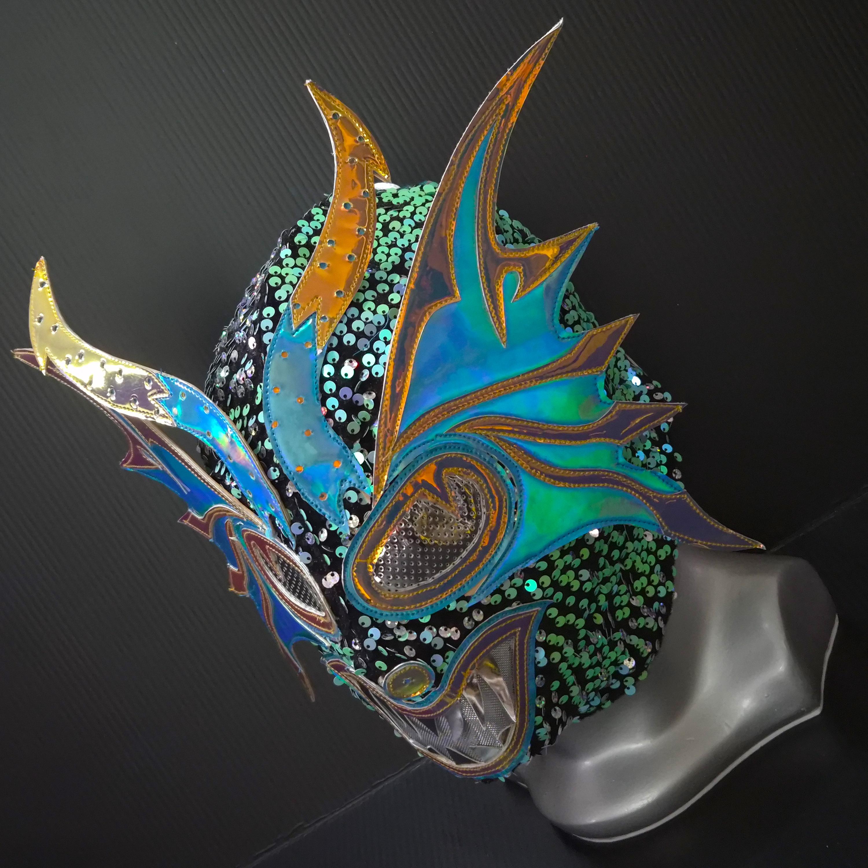 アレブリヘ ハンドメイド レスリングマスク ルチャドール コスチューム
